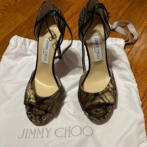 Jimmy choo 8.5 dressy sandals